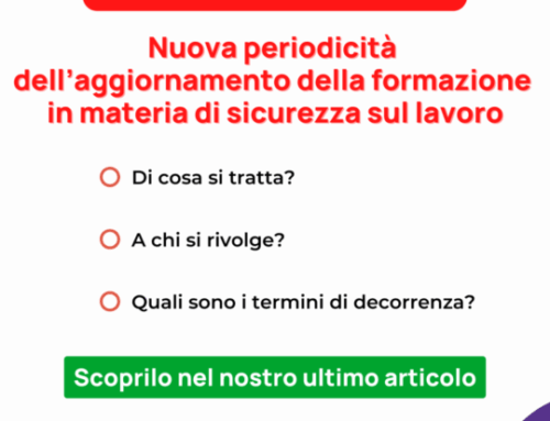 Nuova periodicità dell’aggiornamento della formazione in materia di sicurezza sul lavoro per l’edilizia